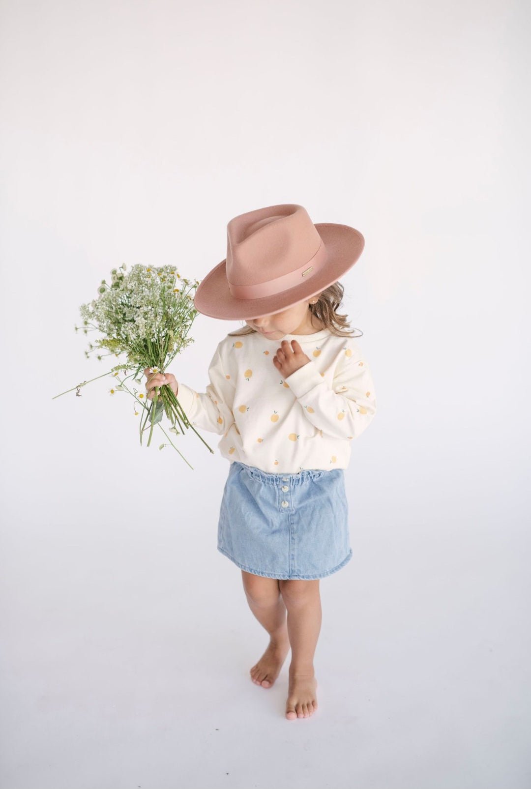 Adorable Toddler Sweatshirt| Peachy Love - front Love MaMa'S Earth