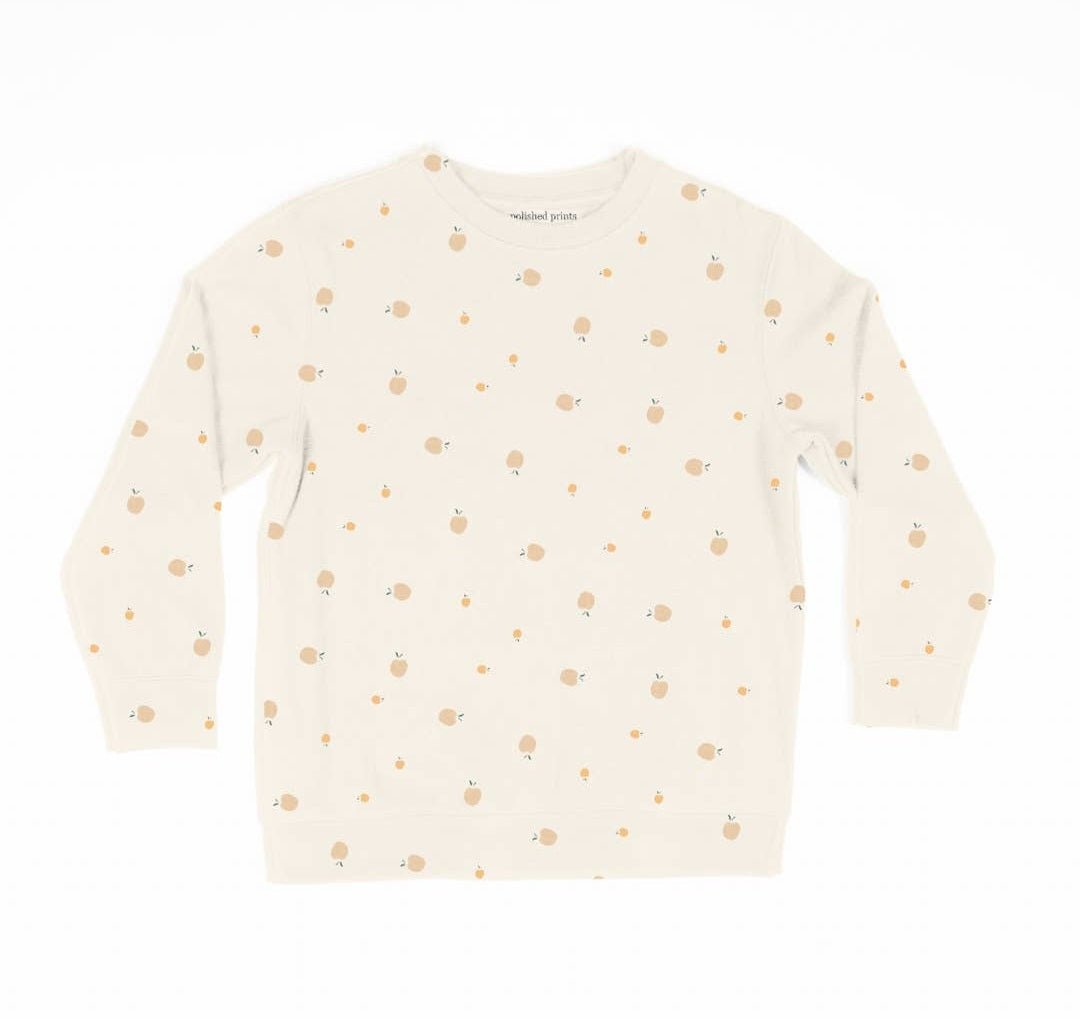 Adorable Toddler Sweatshirt| Peachy Love -flat Love MaMa'S Earth