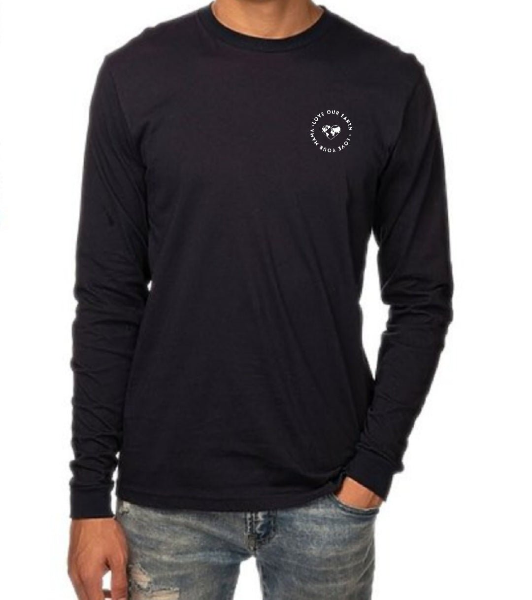 Premium Black Long Sleeve Shirt |Love Your MaMa| - Love MaMa'S Earth