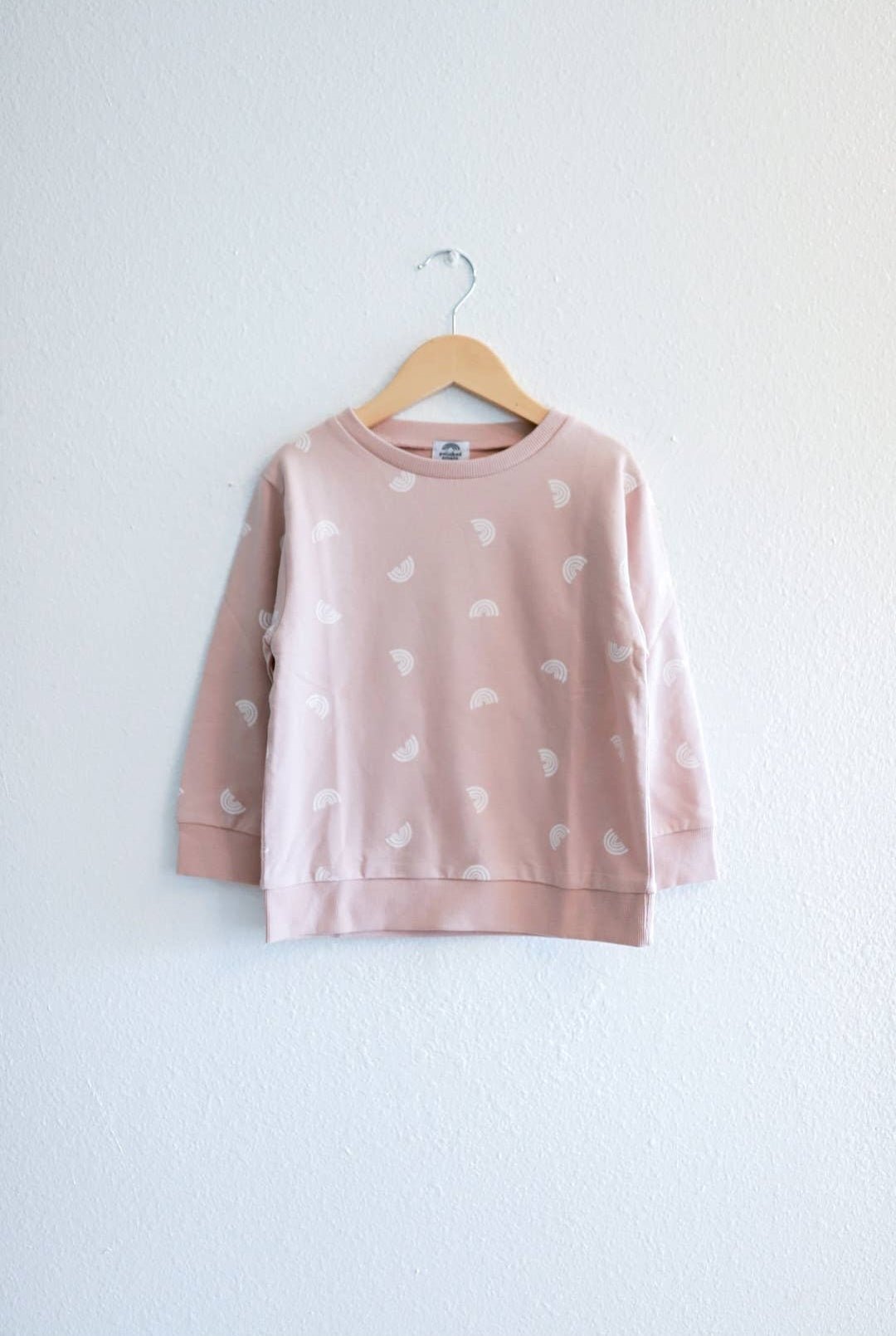 Cute SweatShirts |Toddler| Charming Pink & Rainbows - Love MaMa'S Earth