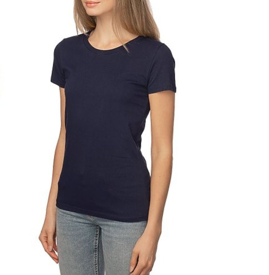 Essential Women's t - Shirts Short Sleeve | Dark Navy - Love MaMa'S Earth