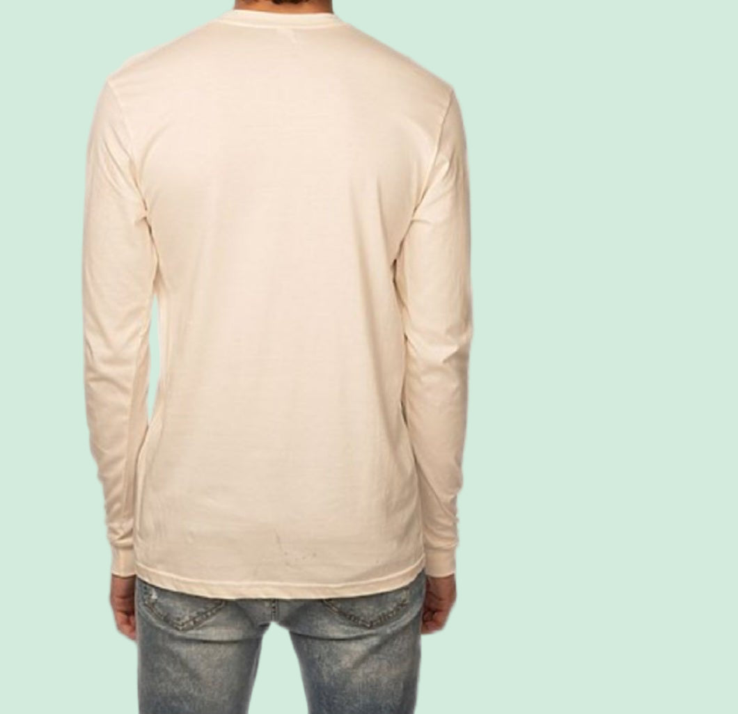 Long Sleeve White Shirt| Natural - Love MaMa'S Earth