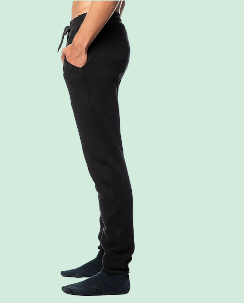 Mens Casual Sweatpants In Black - Love MaMa'S Earth
