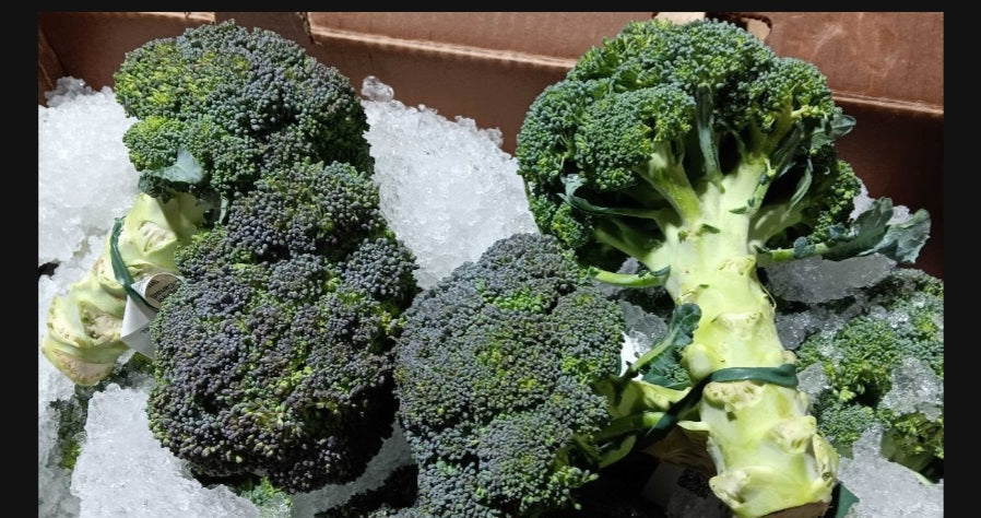 2 Stalks Organic Broccoli