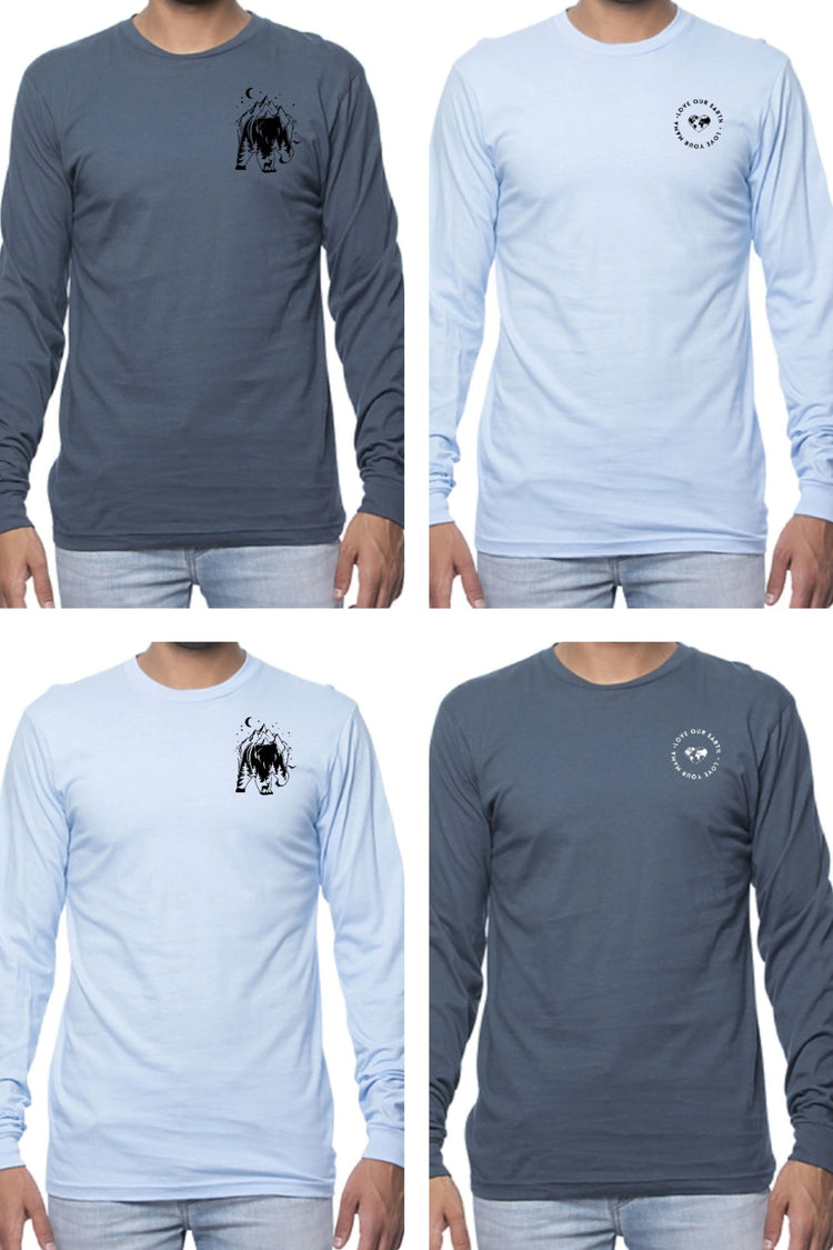 Graphic Long Sleeve Shirts - Love MaMa'S Earth