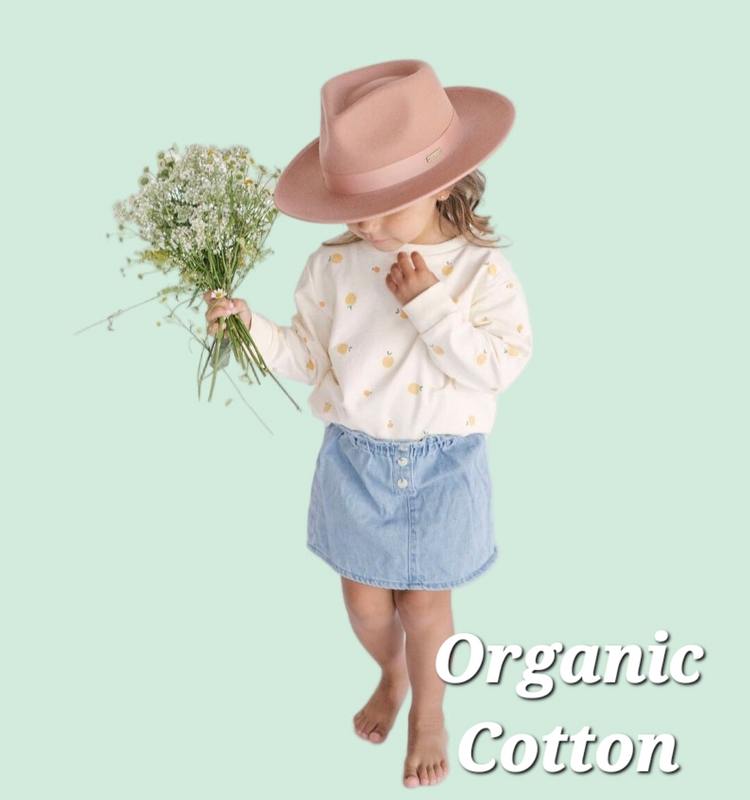 Kids Long Sleeve Organic Cotton Shirts