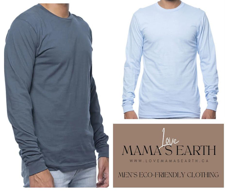 Shirt Men's Long Sleeve - Love MaMa'S Earth