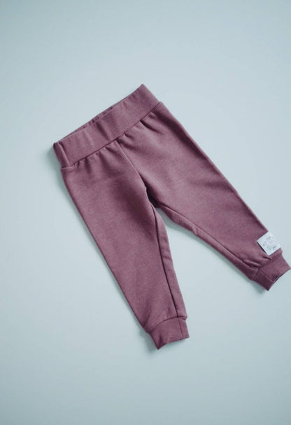  Toddler's Eco-Friendly Cotton & Tencel French Terry Set- Sustainably Made In Canada pants