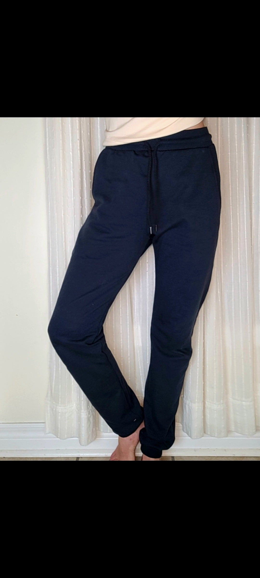 Women's Certified 100% Organic Cotton Joggers With Pockets & Metal