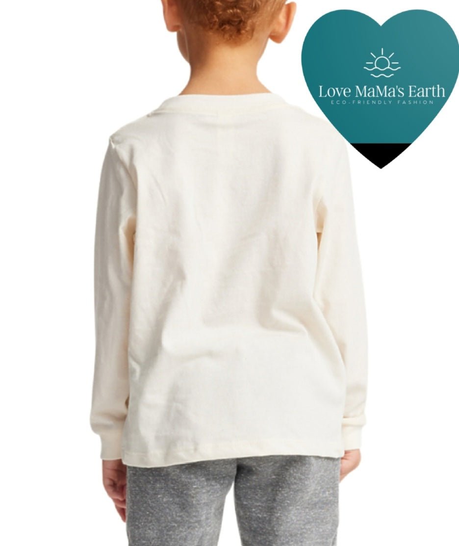 Always Be Kind Long Sleeve Graphic | Natural - Love MaMa'S Earth