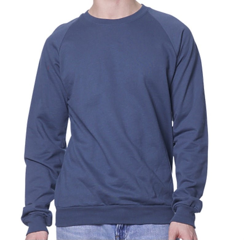 Classic Crewneck |In Pacific Blue - Love MaMa'S Earth