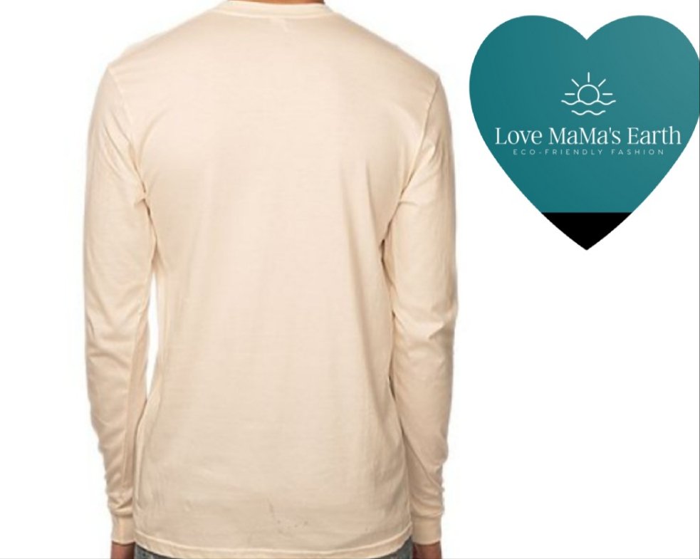 Classic Long Sleeve T Shirts In Natural - Love MaMa'S Earth