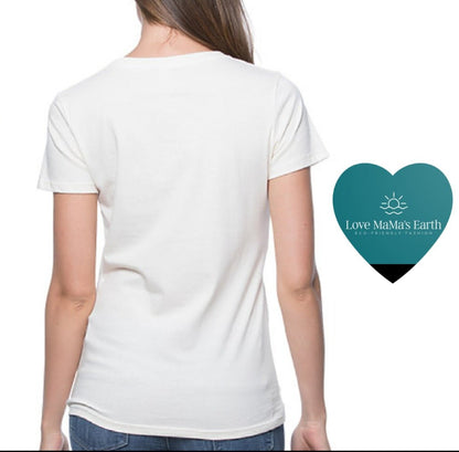 Cotton T Shirts For Women - Love Your MaMa |In Natural - Love MaMa'S Earth