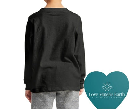 Long Sleeve |Black|Giraffe - Love MaMa'S Earth