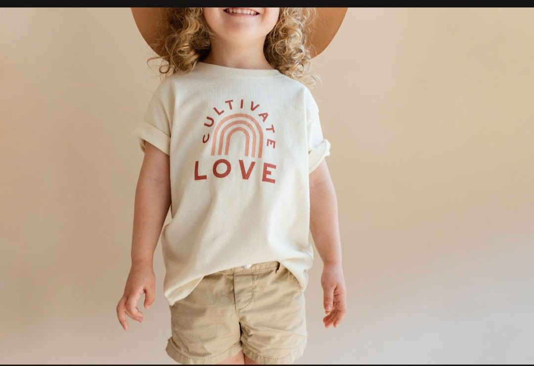 Loving Kids Graphic Tees| Cultivate Love - Love MaMa'S Earth