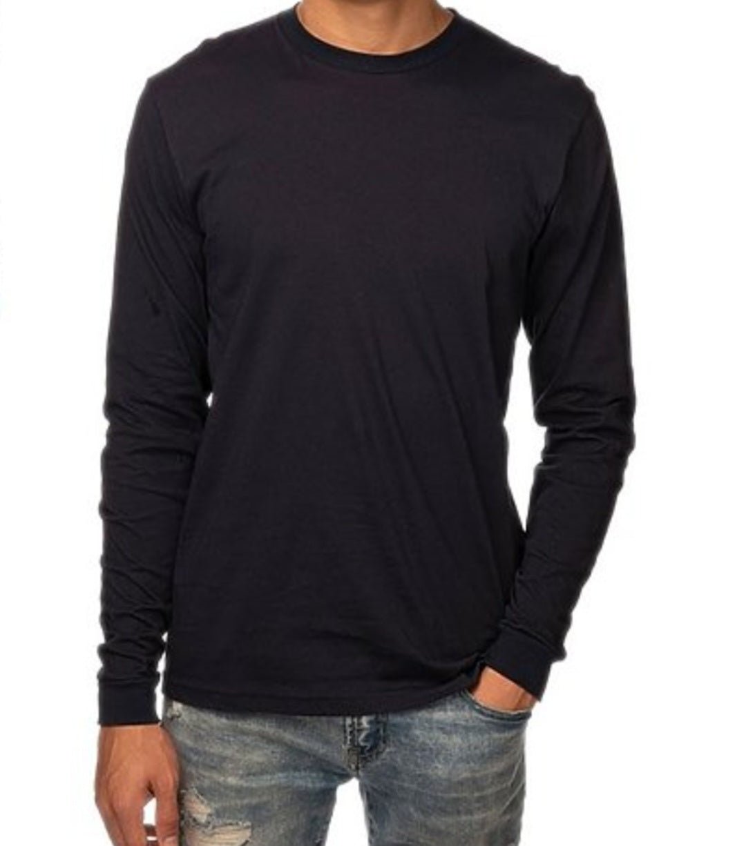 Men's Long Sleeve T Shirts - Black - Love MaMa'S Earth