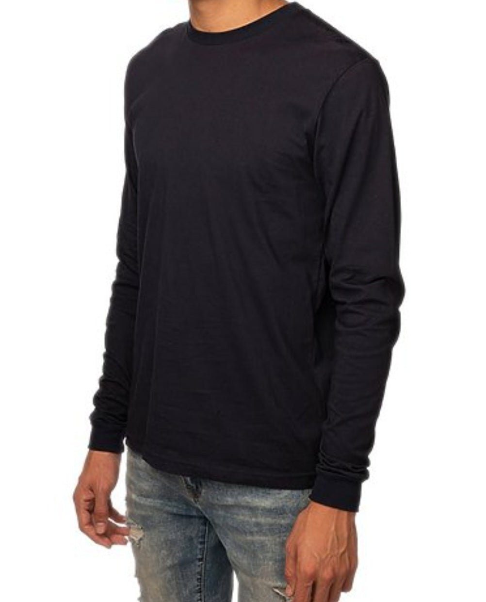 Men's Long Sleeve T Shirts - Black - Love MaMa'S Earth