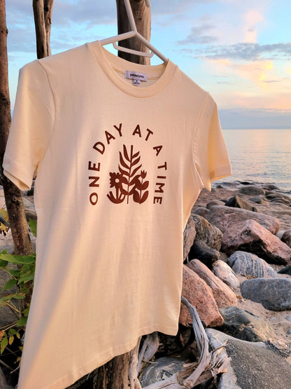 Organic Cotton Shirts |One Day At A Time - Love MaMa'S Earth