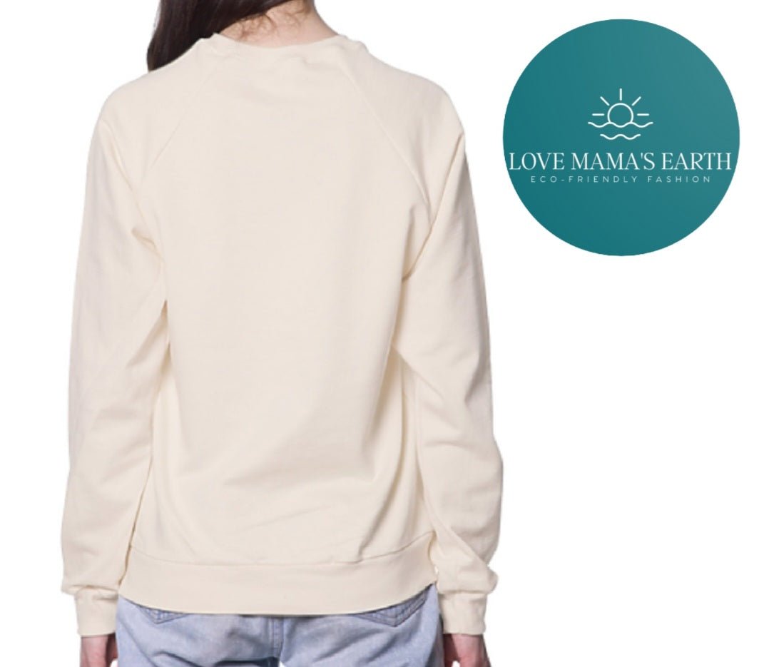 Oversized Sweatshirt Women |In Natural - Love MaMa'S Earth