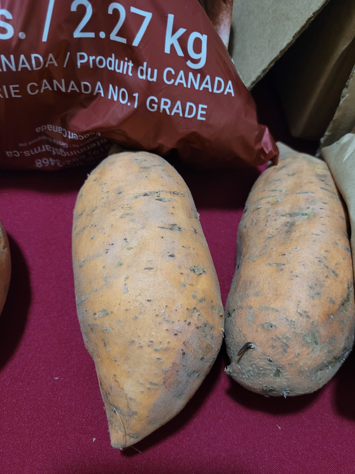 1 Organic Yam