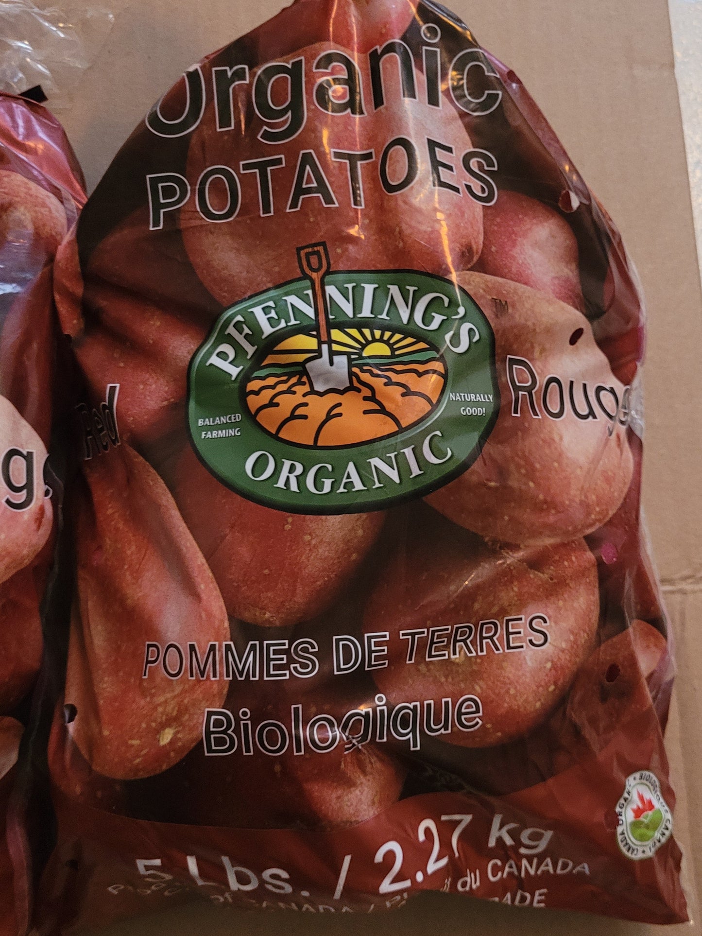 Pfenning's 5lb Organic Red Potatoes