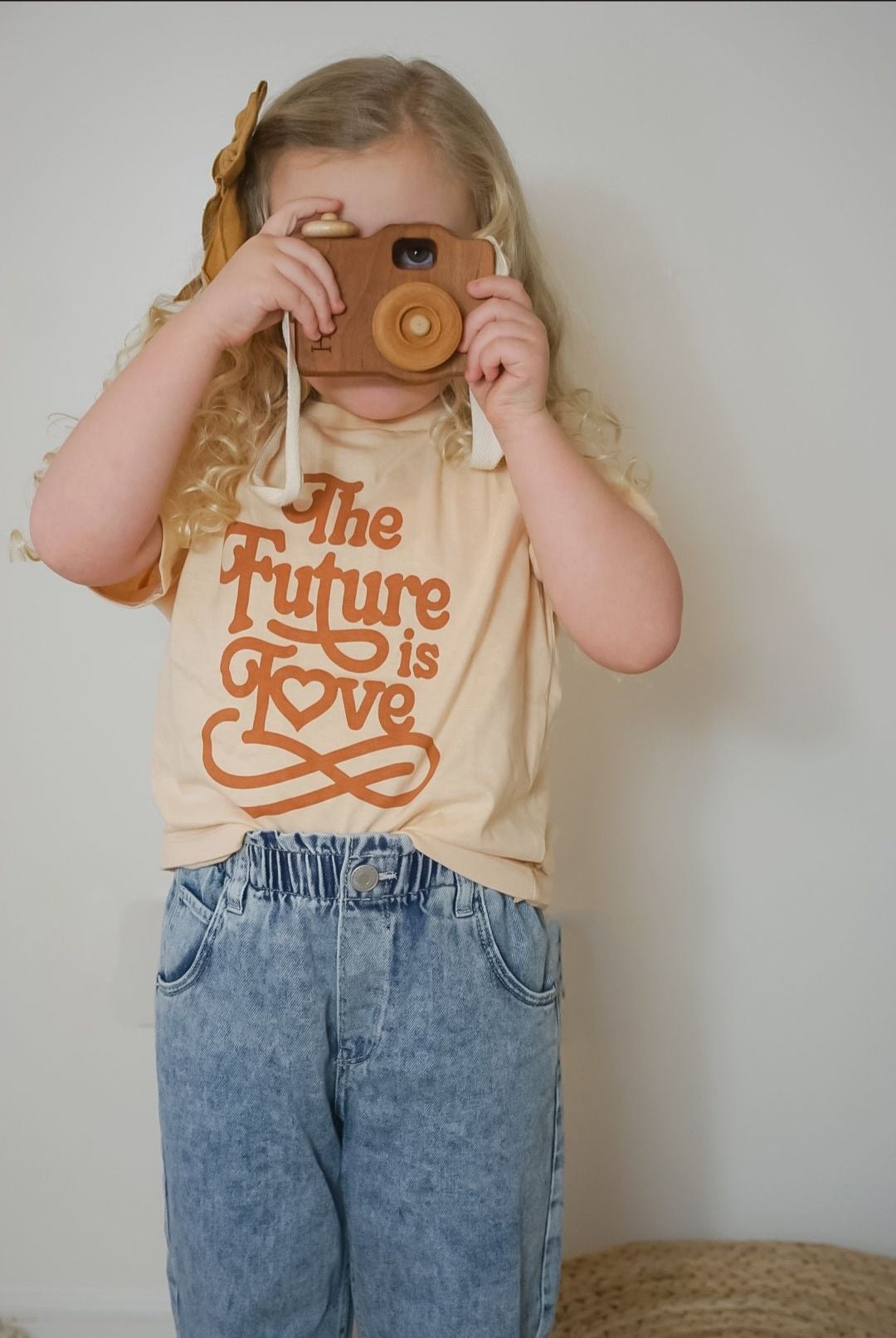 The Future Is Love |Toddler T Shirts - Love MaMa'S Earth