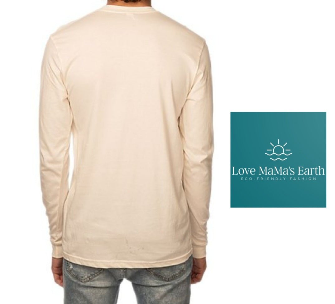 White Long Sleeve |Bear & Mountain - Love MaMa'S Earth