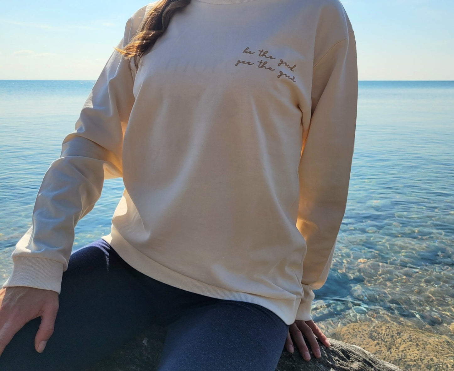 Womens Fashion Sweatshirts|Chainstitch|Be The Good,See The Good - Love MaMa'S Earth